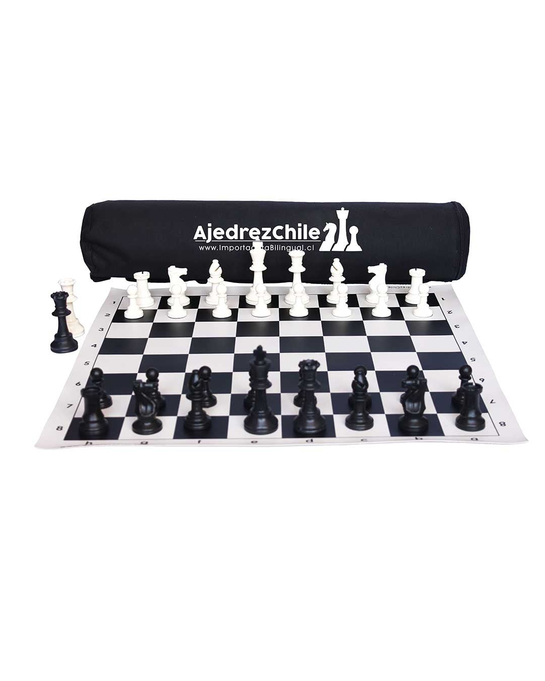 AJEDREZ VINILO HIGH GRADE CHESS SET J.C TUBO