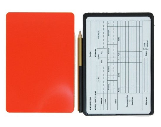 Tarjeta arbitro pro