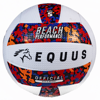 Thumbnail for Equus Beach Volleyball Ball No. 5 White/Red