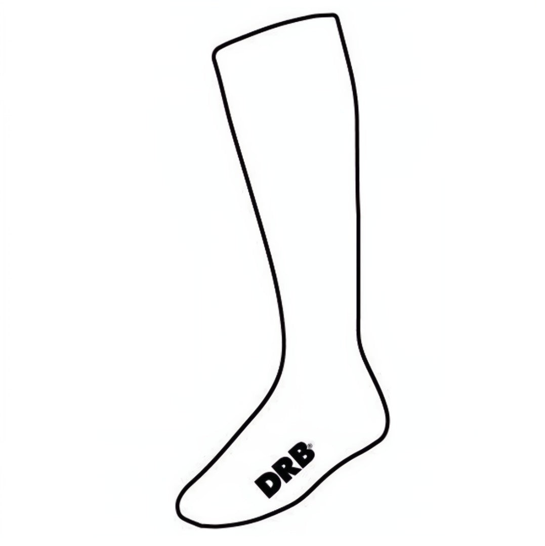 Media Fútbol DRB Adulto Blanco