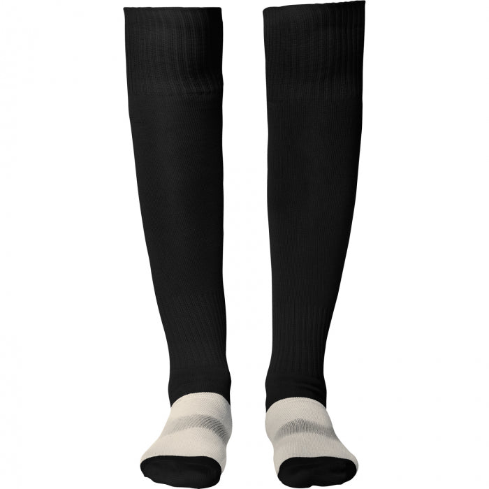 Black youth football socks size 35/40