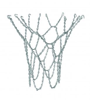 Metal basketball net