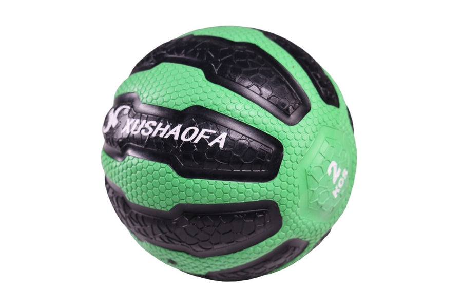 BALÓN MEDICINAL CON REBOTE 2KG