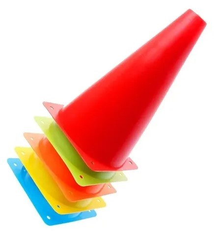 CONO ATLETÍSMO PLÁSTICO 7" (18 CMS)