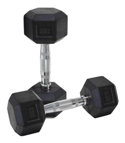 MANCUERNA HEXAGONAL 2.5KG (PAR)