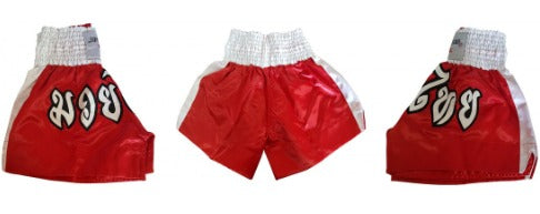 Short de Boxeo Super Star Rojo Talla L