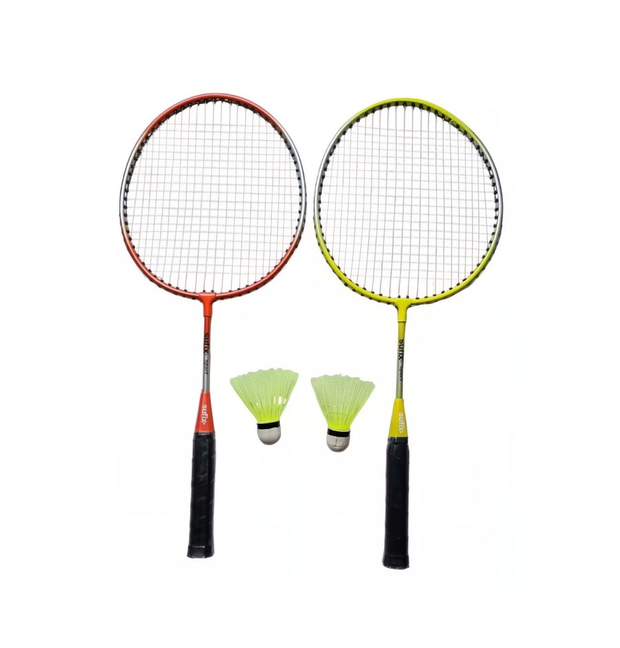 Badminton set: 2 rackets + 2 picks