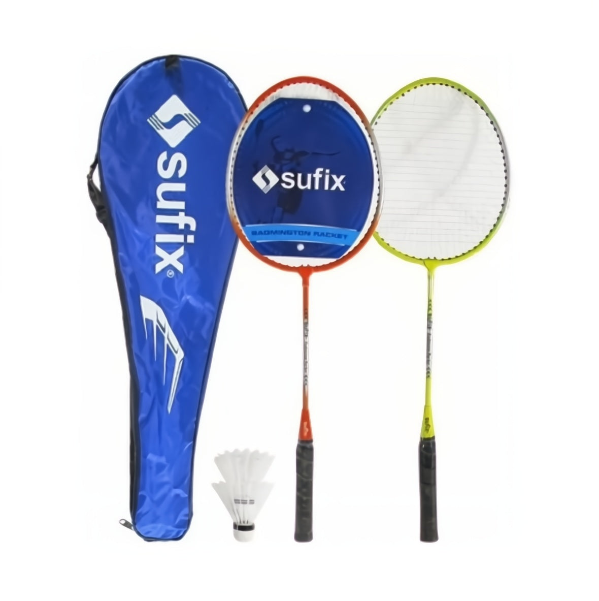 Badminton set: 2 rackets + 2 picks