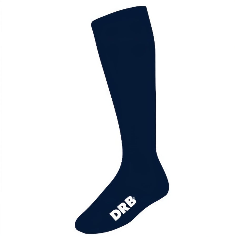Plain navy blue children's football socks