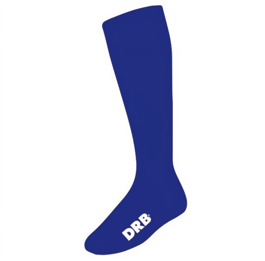 Royal blue plain children's football socks