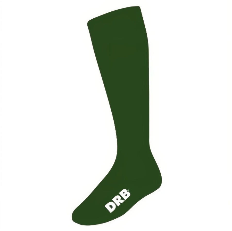 Plain green children's football socks