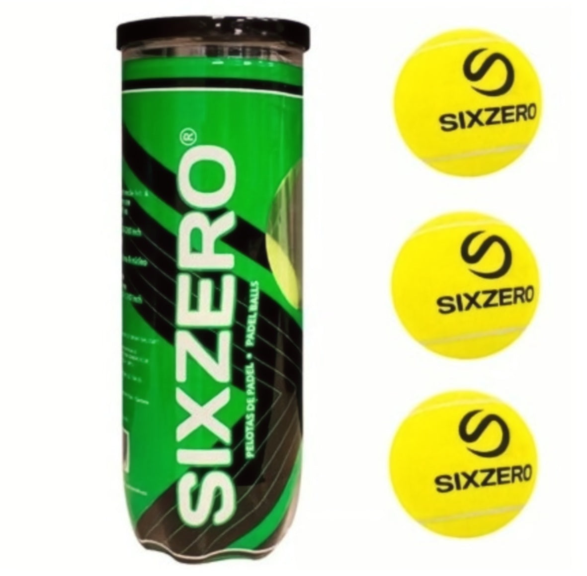 Tarro Pelota Pádel Sixzero Pro 3Und