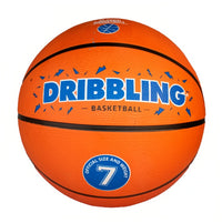 Thumbnail for DRB Orange Rubber Basketball Ball No. 7