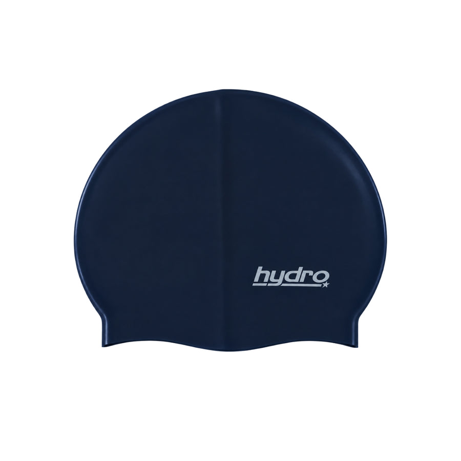 Gorra Natación Hydro Silicona Adulto Azul Marino