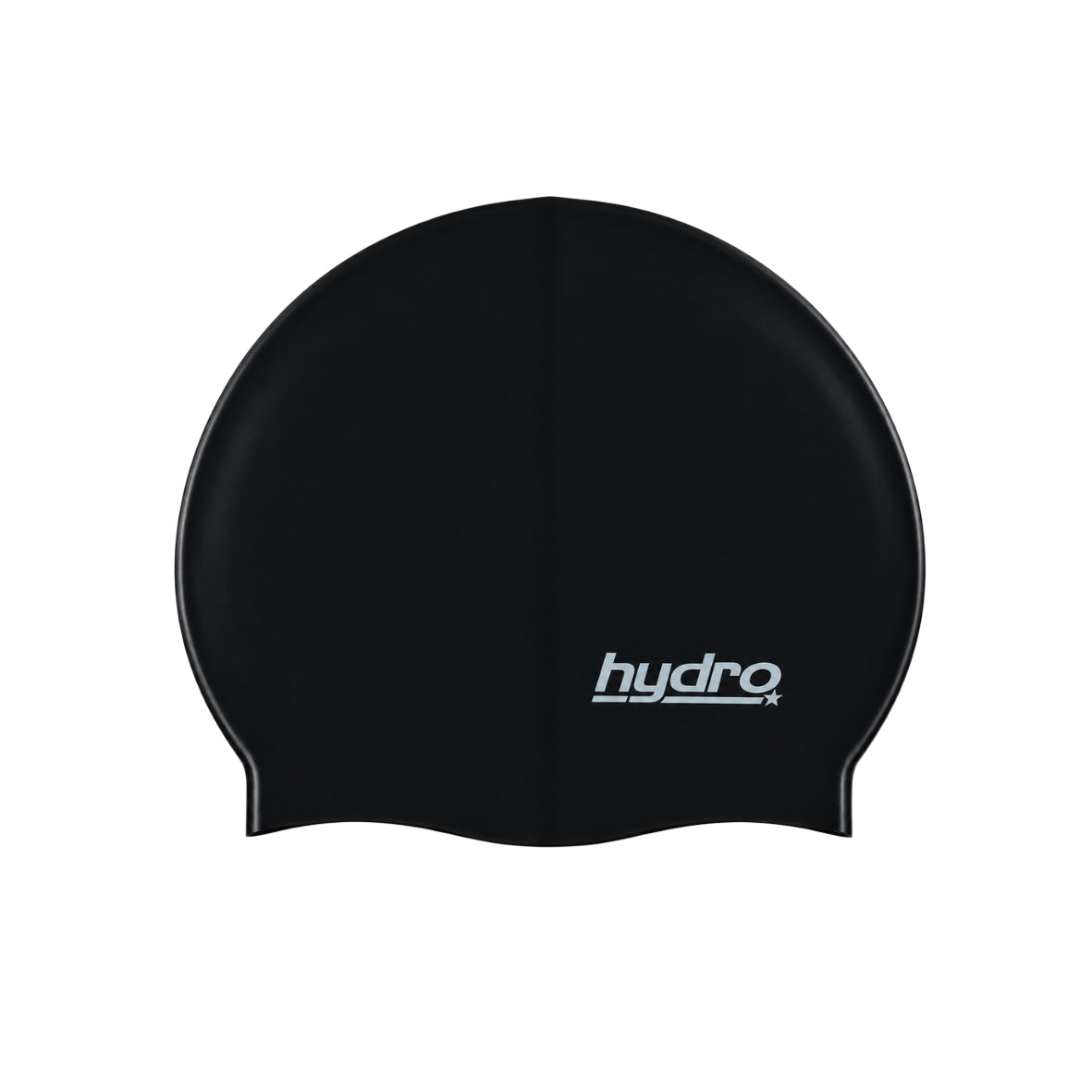 Gorra Natación Hydro Silicona Adulto Negro