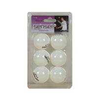Thumbnail for Pelota Ping Pong Sensei 3 Estrellas Blanco 6Und