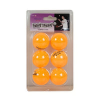 Thumbnail for Pelota Ping Pong Sensei 3 Estrellas Naranja 6Und