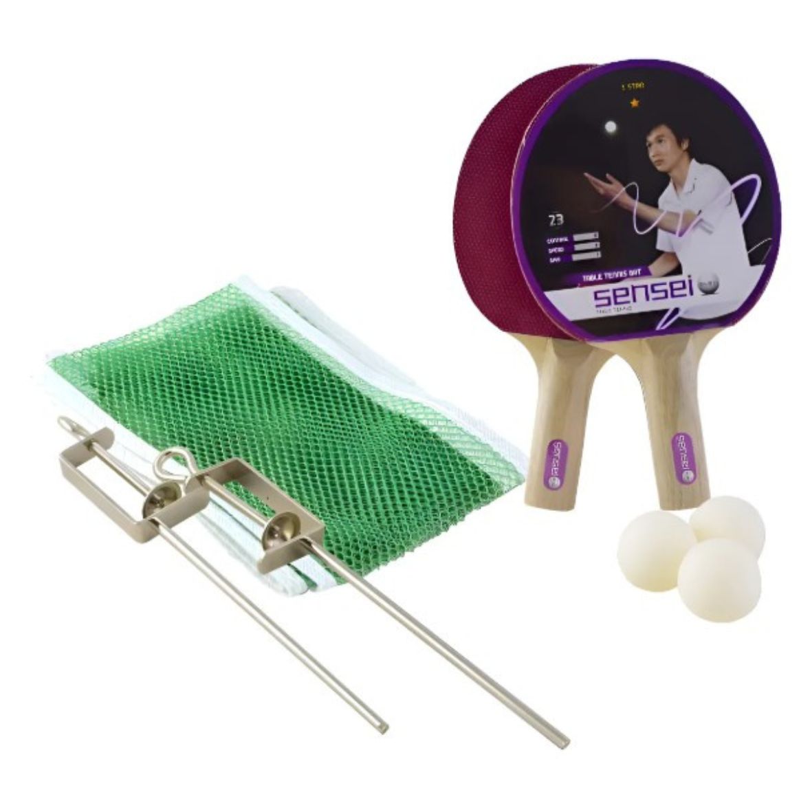 Set Ping Pong Sensei Completo
