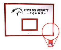 Thumbnail for Tablero basquetbol melamina marco metálico aro/d 120x180mt 18mm